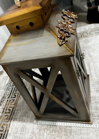 Ahşap  Mumluk (Sanat atölyesi yapımı el işçiliği dekor) - Görsel 7