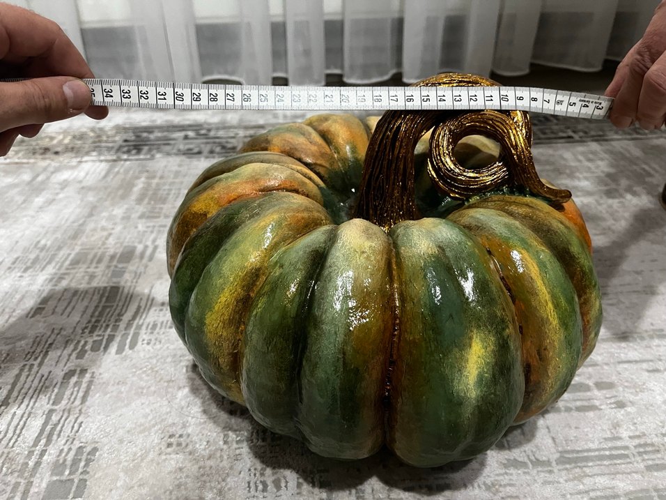 Bal Kabağı Dekoratif Biblo(El işçiliği bal kabağı biblo) - Görsel 5