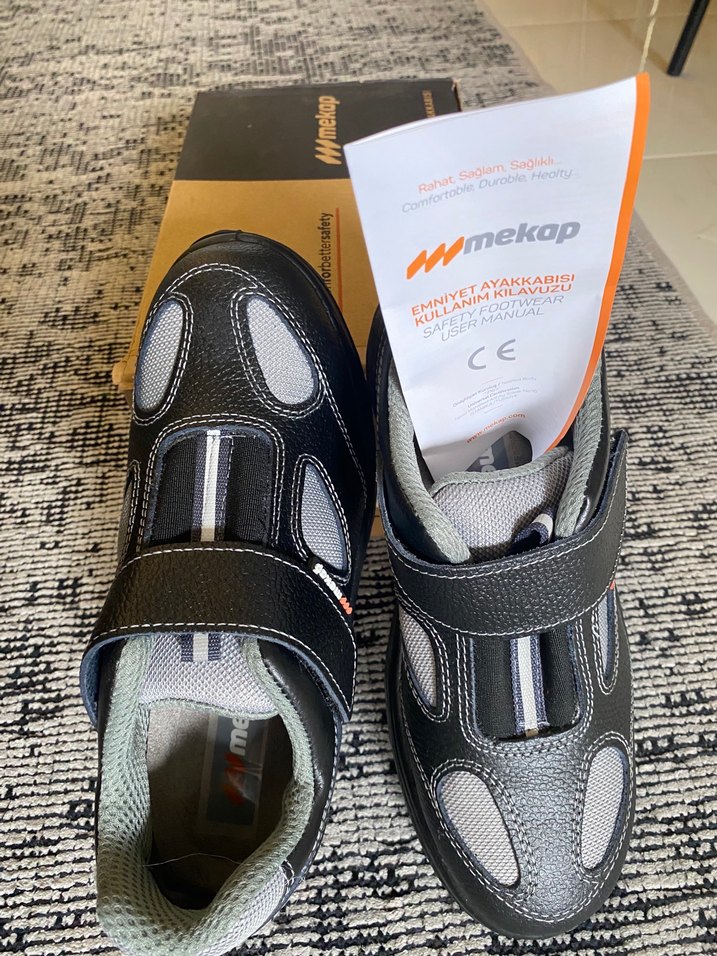 Mekap marka iş güvenliği ayakkabısı 40 numara yazlık - Görsel 3