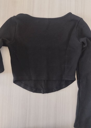 Trendyol & Milla Korseli Siyah Uzun Kollu Fit Bluz