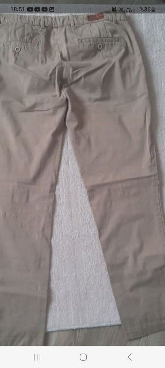 lcw keten pantolon. - Görsel 5