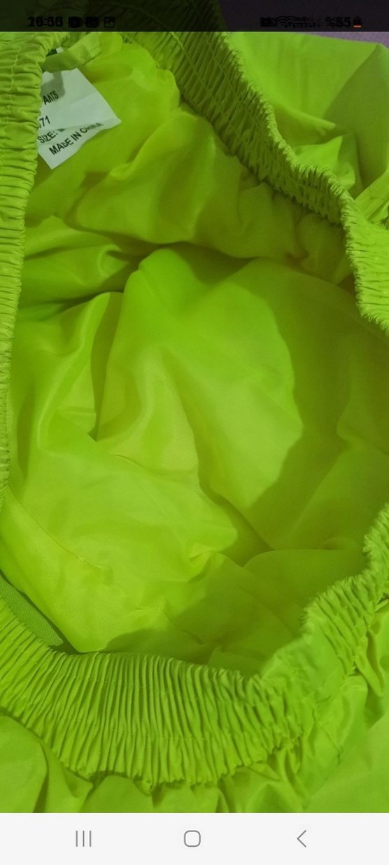 yagmurluk. Yeşil Reflektörlü Erkek Spor Pantolon - Görsel 3