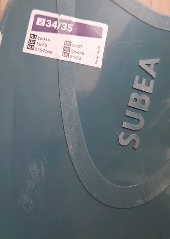 Mavi Erkek Lastik Plaj Yüzme Paleti - Görsel 4