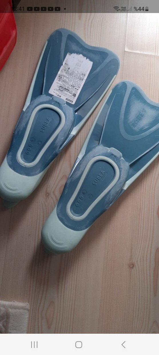 Mavi Erkek Lastik Plaj Yüzme Paleti - Görsel 3