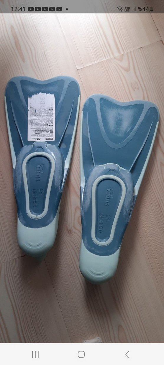 Mavi Erkek Lastik Plaj Yüzme Paleti - Görsel 2