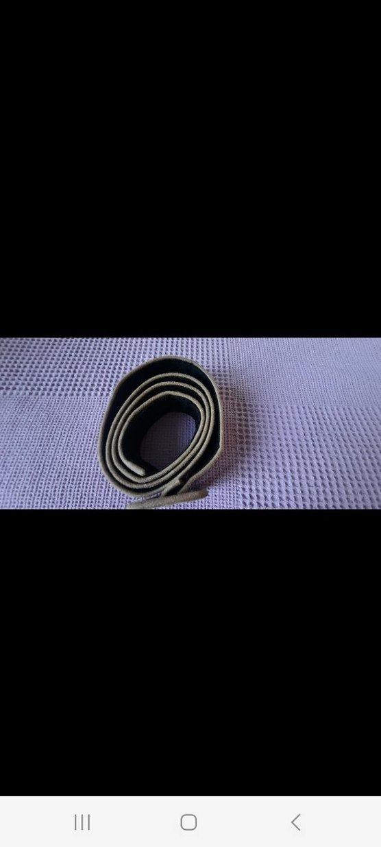 Bej Süet Tokalı Kadın Kemer - Görsel 2