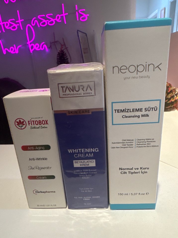 Neopink Temizleme Sütü ve Tavura Beyazlatıcı Krem - Görsel 2