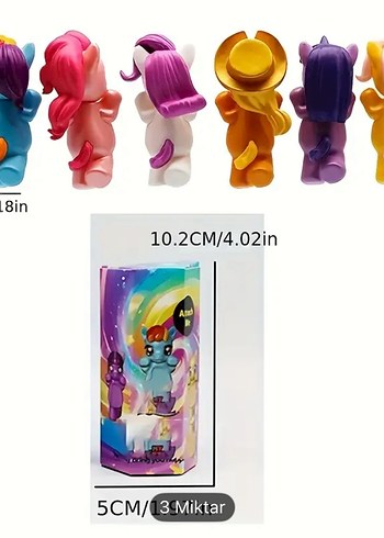  Beden Sony Angels My Little Pony blind box