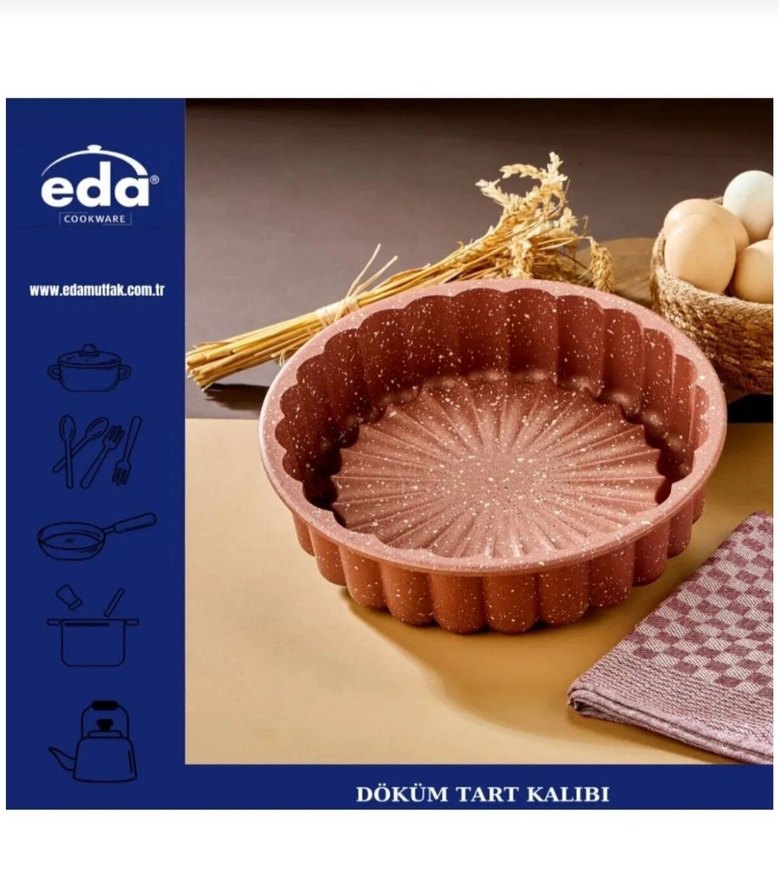 Pastel Pudra Döküm Tart Kalıbı - Görsel 2