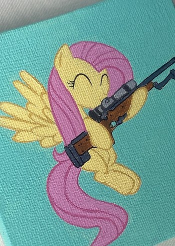 Fluttershy Çizim Tuval