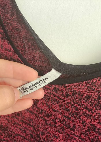 Stradivarius Bordo V Yaka Salaş Atlet