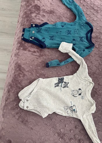 Uzun Kollu Erkek Bebek Örme Tulum