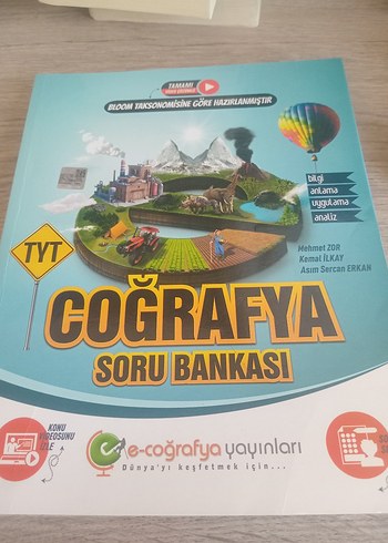 TYT Coğrafya Soru Bankası - e-Coğrafya Yayınları