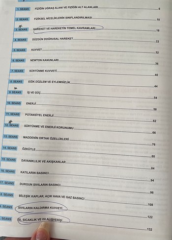 40 Seans TYT Fizik Test Kitabı
