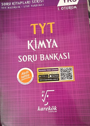 Karekök TYT Kimya Soru Bankası 1. Oturum