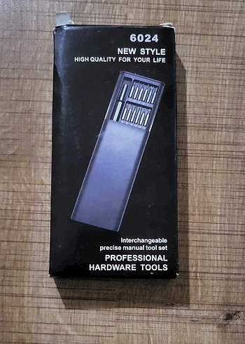 24 parça Çoklu Tornavida Uç Seti - Görsel 3