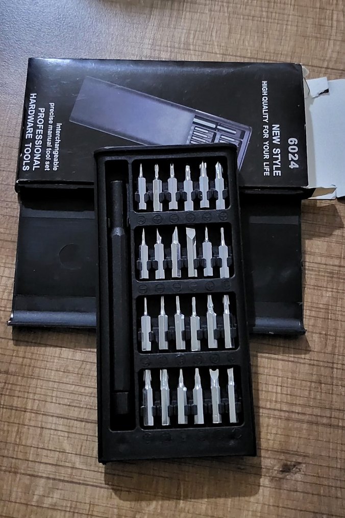 24 parça Çoklu Tornavida Uç Seti - Görsel 2