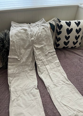 Bej kargo pantolon