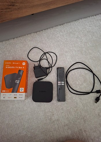 Xiaomi TV Box 5 Android TV Kutusu Siyah
