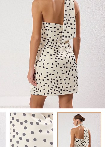 Puantiyeli Elbise - Görsel 4