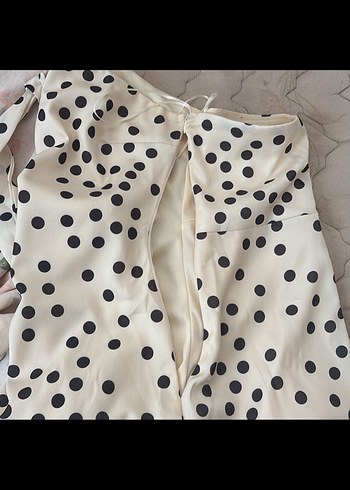 Puantiyeli Elbise - Görsel 3