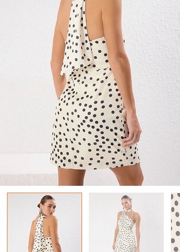 Puantiyeli Elbise - Görsel 2