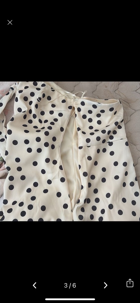 Puantiyeli Elbise - Görsel 3