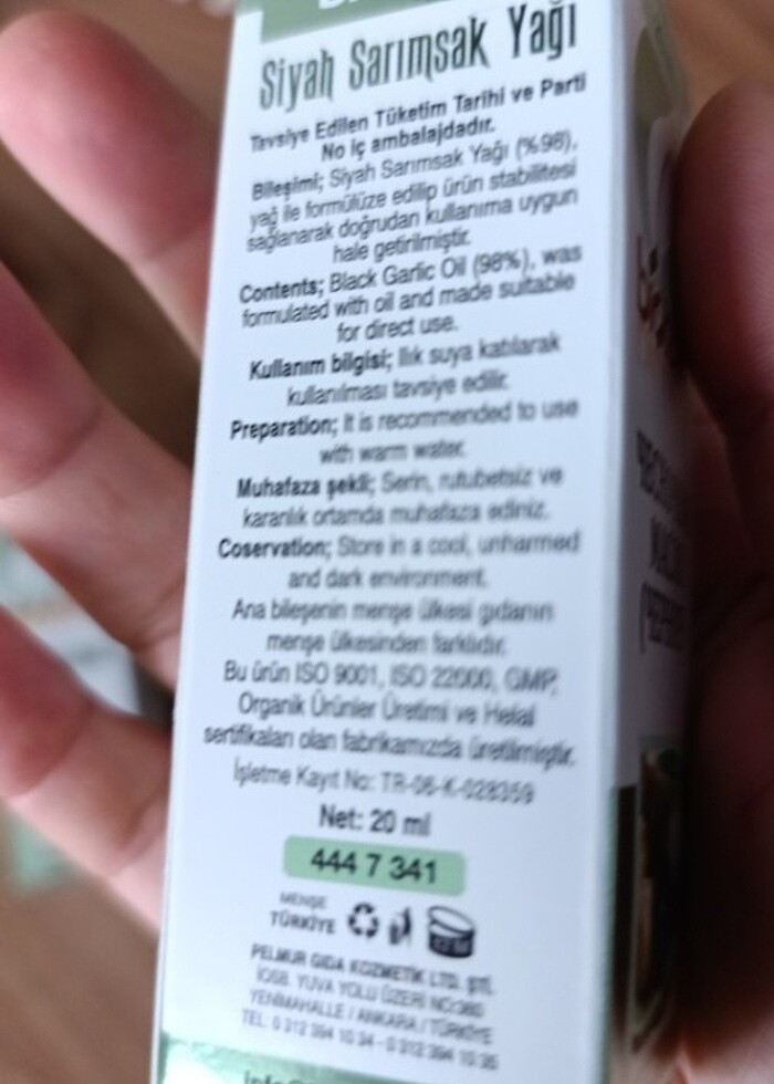 Siyah sarımsak yağı  - Görsel 2