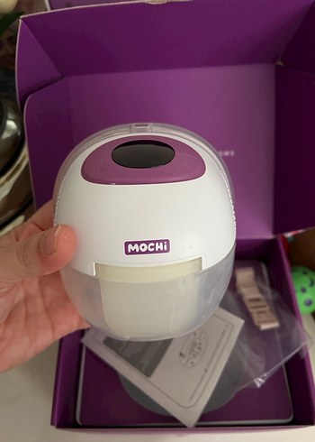 Mochi Taşınabilir Mor Göğüs Pompası - Görsel 3