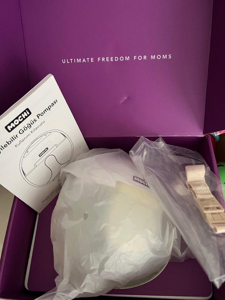 Mochi Taşınabilir Mor Göğüs Pompası - Görsel 2