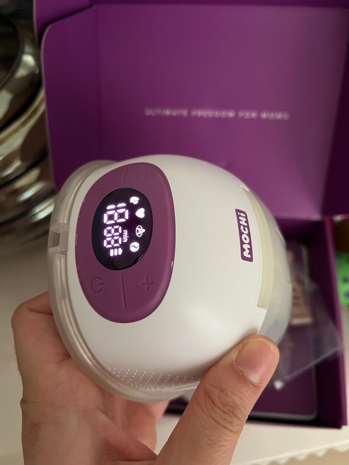 Mochi Taşınabilir Mor Göğüs Pompası - Görsel 4