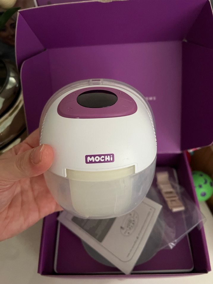 Mochi Taşınabilir Mor Göğüs Pompası - Görsel 3