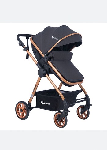 Babyforce Siyah Bebek Arabası - Görsel 9