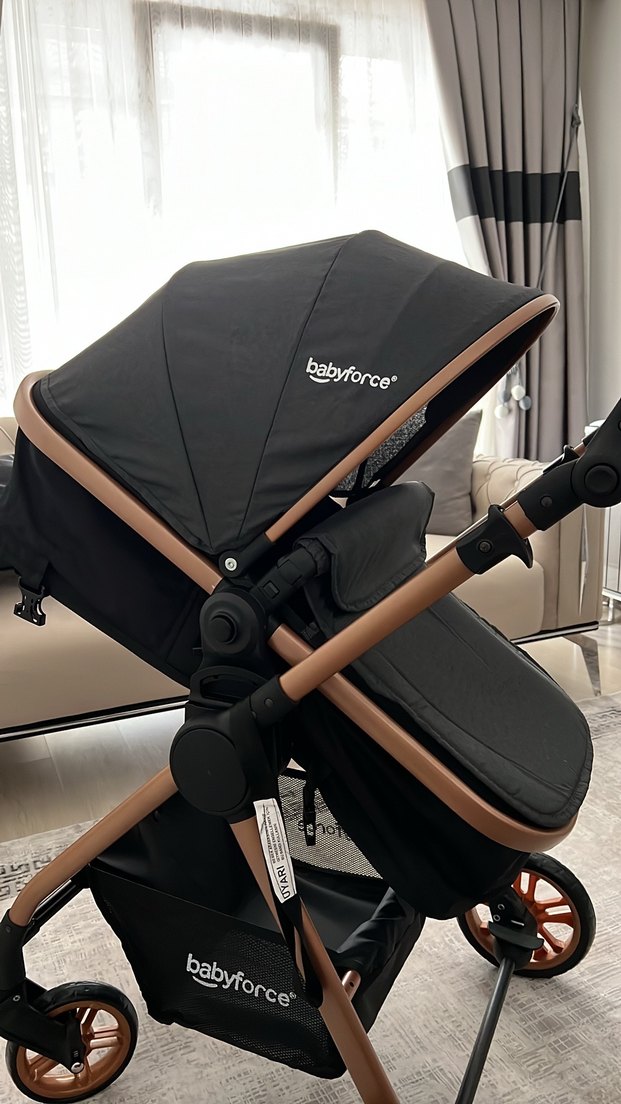 Babyforce Siyah Bebek Arabası - Görsel 2