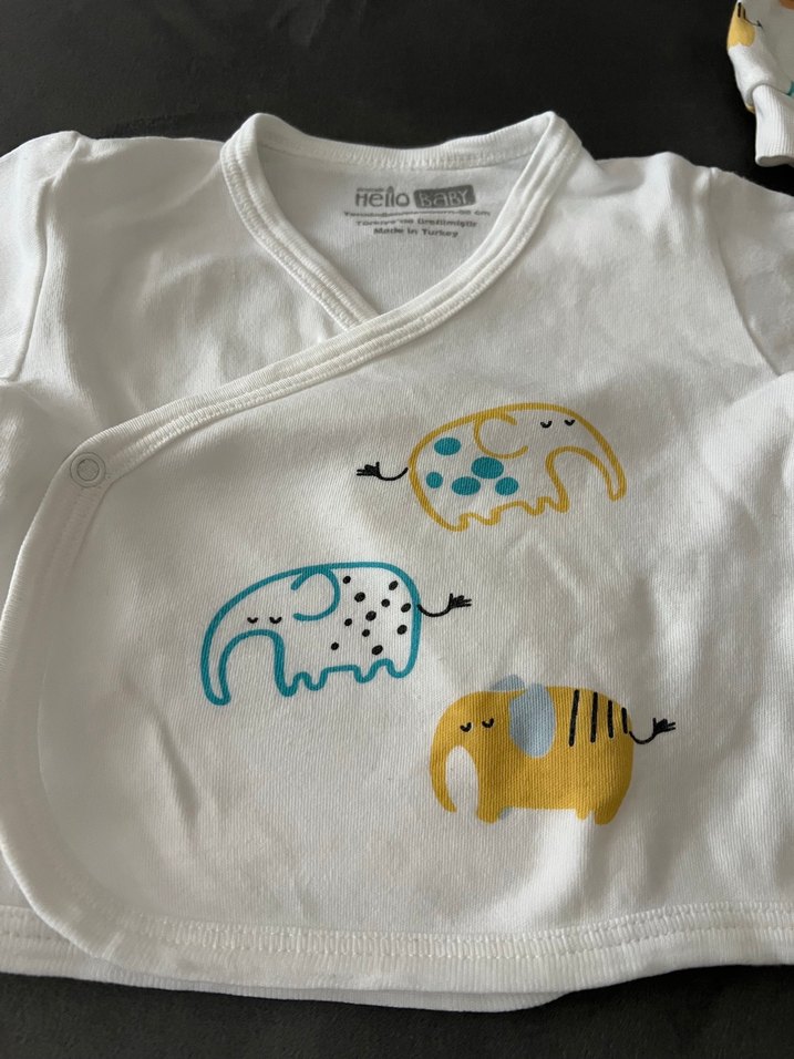 Bebek Erkek Uzun Kollu Baskılı Örme Takım - Görsel 2