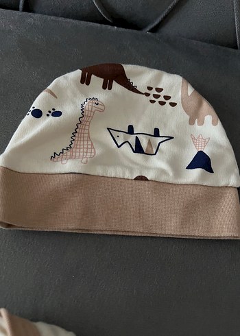 Bebek Erkek Dinozor Desenli Pamuklu Takım - Görsel 4