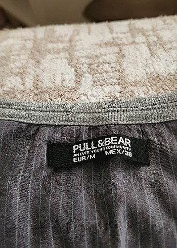 Gri Düğmeli Erkek Keten Sweatshirt - Görsel 3