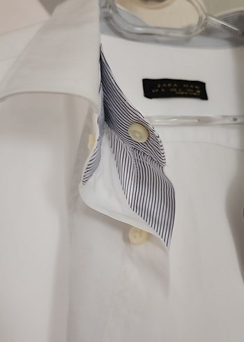 Beyaz Erkek Regular Fit Uzun Kollu Gömlek - Görsel 5