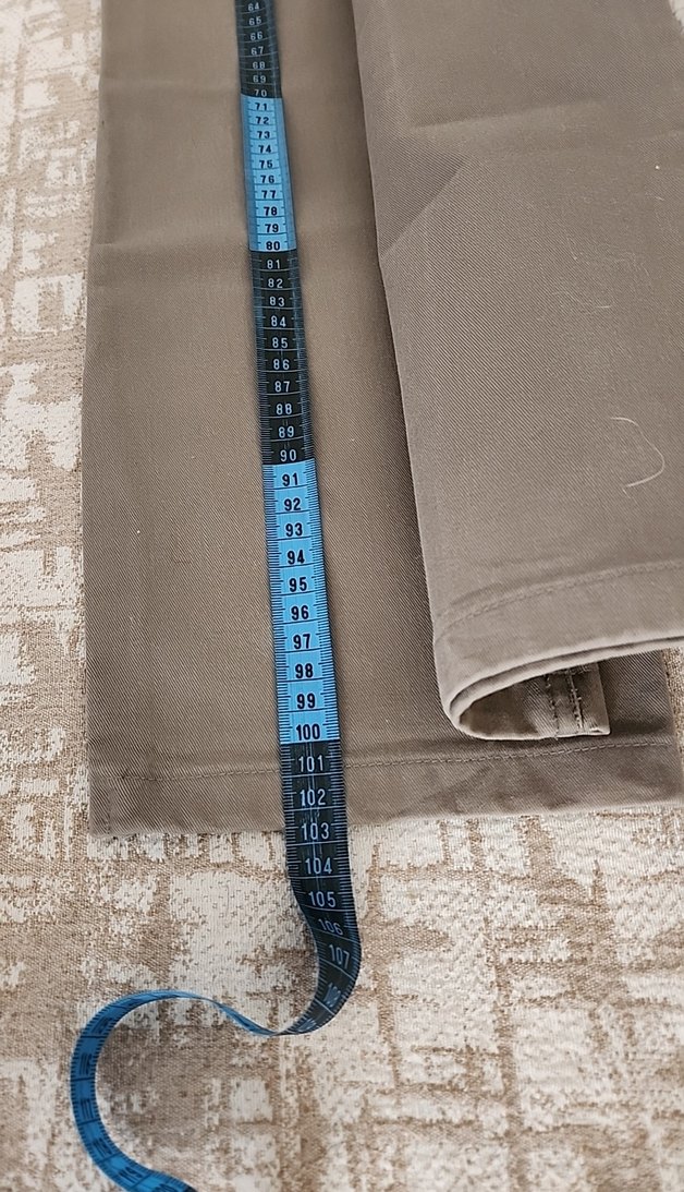 Bej erkekKeten Kumaş Pantolon - Görsel 5