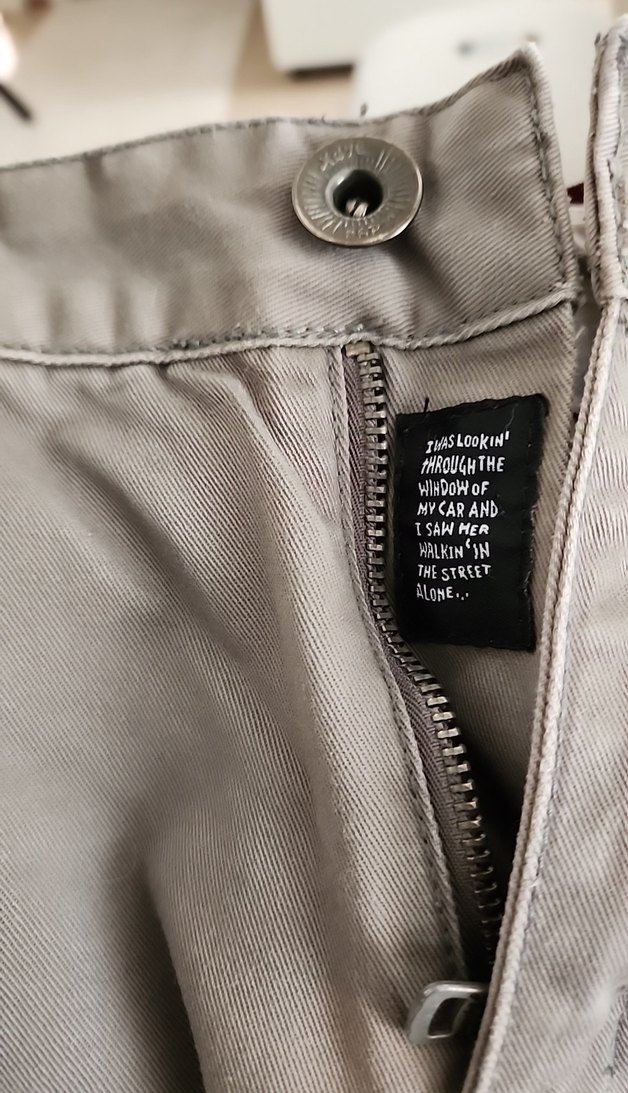 Bej erkekKeten Kumaş Pantolon - Görsel 4