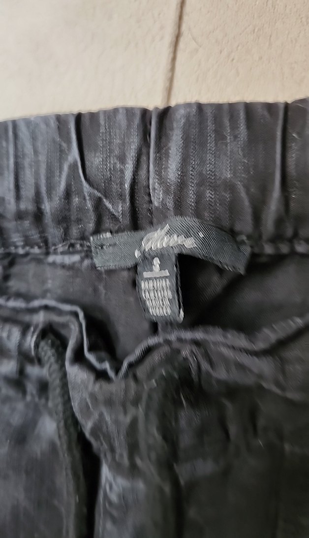 siyah bagcikli  Kadın Denim Pantolon - Görsel 4