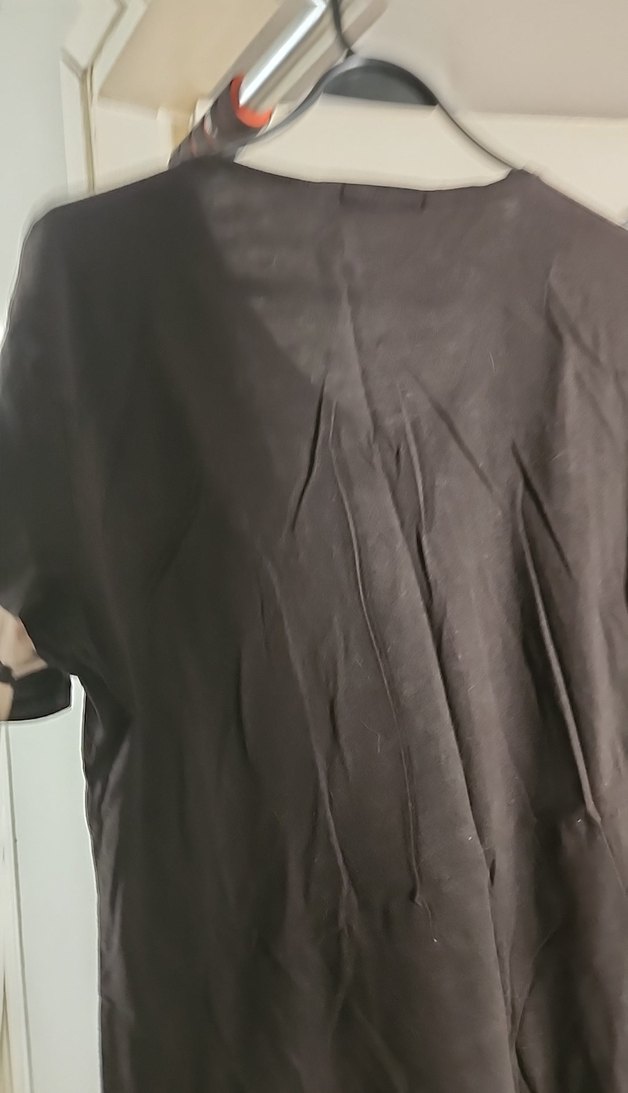 Siyah Baskılı Kısa Kollu erkek Tişört - Görsel 3