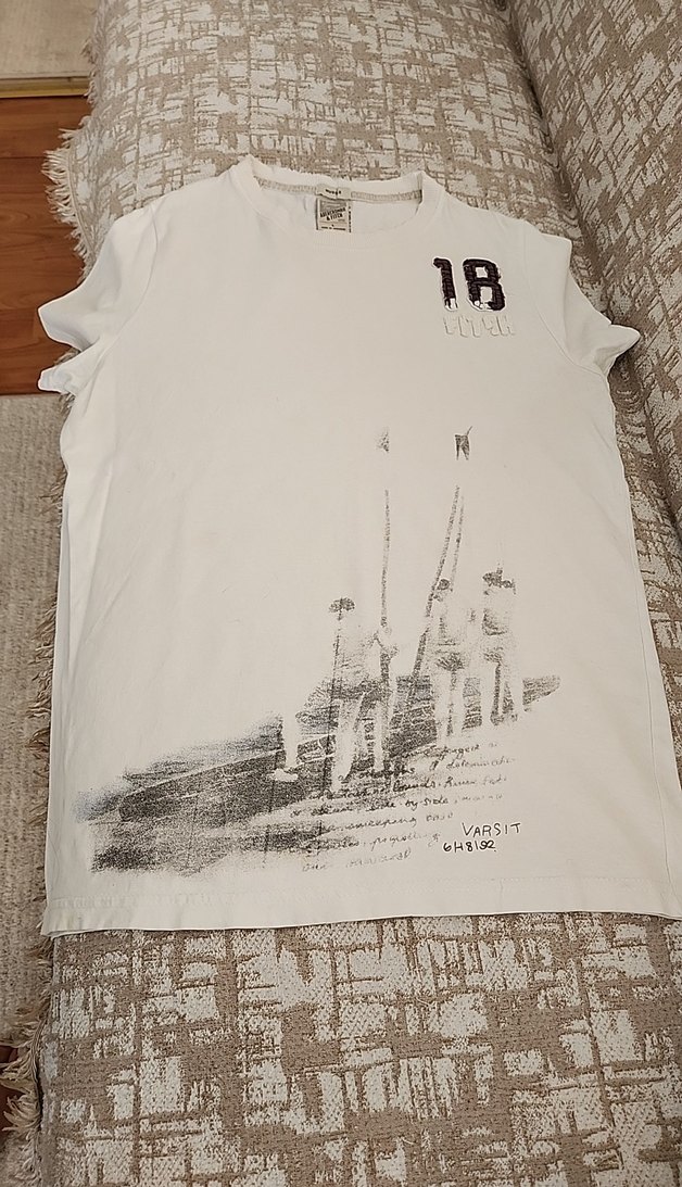 Beyaz Erkek Kısa Kollu Polo Tişört - Görsel 2