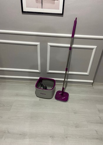 Mor ve gri paspas seti - Görsel 5