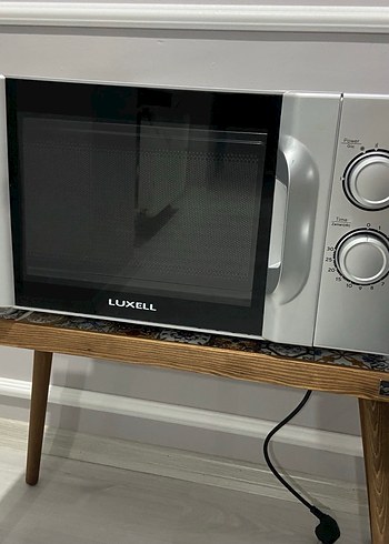 Luxell Gri Beyaz Mikrodalga Fırın - Görsel 3