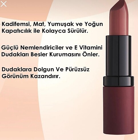 Golden Rose Lipstick ruj
