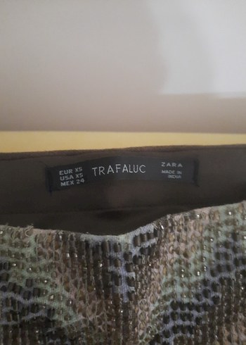 boncuk işlemeli mini etek zara - Görsel 6