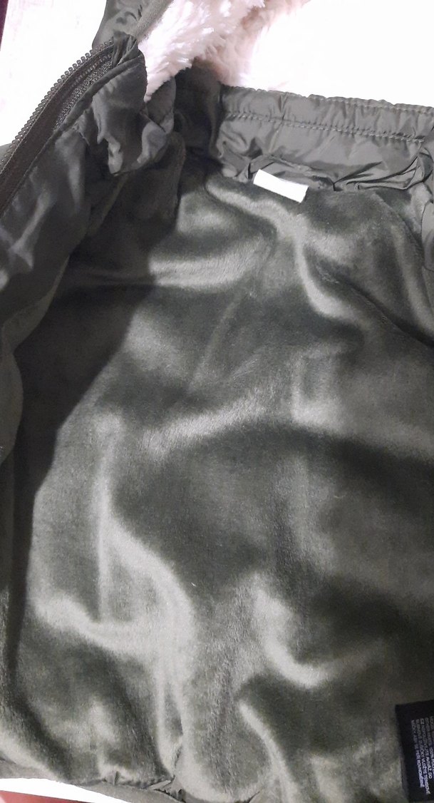 Yeşil Kürklü Erkek Çocuk Mont - Görsel 3