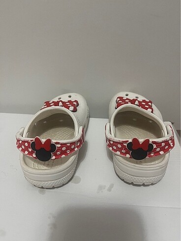 diğer Beden beyaz Renk Minnie Mouse Çocuk Crocs 20-21 numara