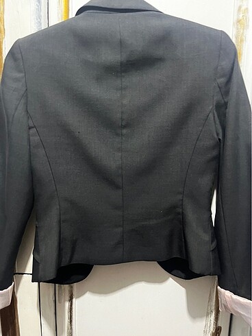 s Beden siyah Renk Kadın Kısa Blazer